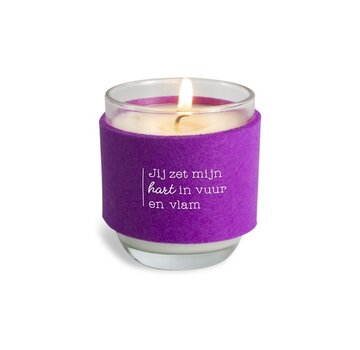 Miko Cosy Candle "Vuur en vlam"
