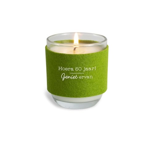 Miko Cosy Candle "50 jaar"