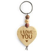 Miko Mijn Hart sleutelhanger "I Love You"