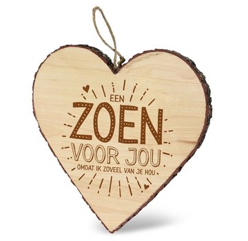 Miko Mijn Hart Hang deco "Zoen voor jou"