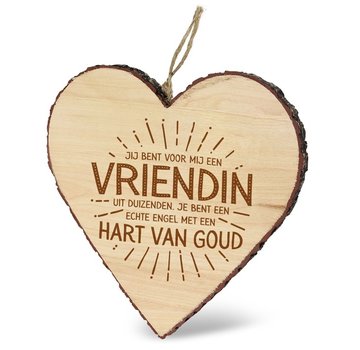 Miko Mijn Hart Hang deco "Vriendin"