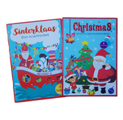 Wins-Holland B.V. Sinterklaas & Kerst sticker- , kleur- & doeboek