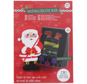 Joni's Winkel Kerst Kras & Toverblok 2x25 vel