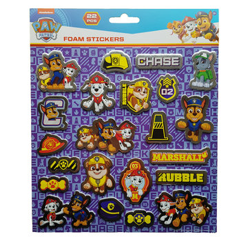 Nickelodeon Nickelodeon's Paw Patrol Foam Stickers "Blauw" +/- 22 Stickers