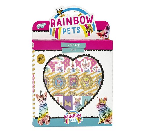 Totum Rainbow Pets Stickerset