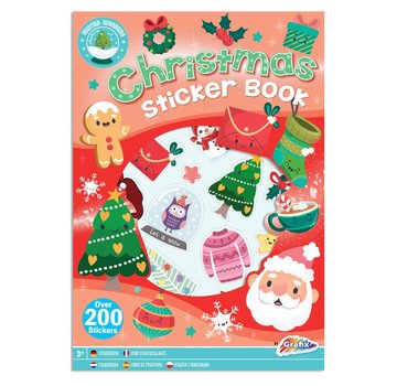 XMAS Stickerboek A4, 8 Vellen