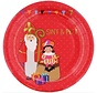 Borden Sinterklaas 18 cm 8 stuks