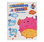 Leer Tekenen Kleurboek met Stickers "Vissen"