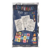 Wins-Holland B.V. Kleurboekje Sinterklaas met 4 Potloodjes en Stickervel