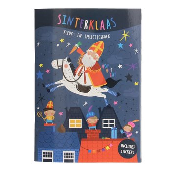 Wins-Holland B.V. Kleur- en Spelletjesboek Sinterklaas