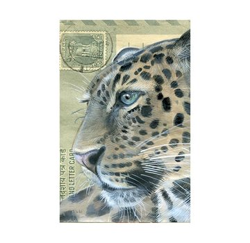 Meander Luxe Kaart met envelop " Panter" 11,5x17,5cm