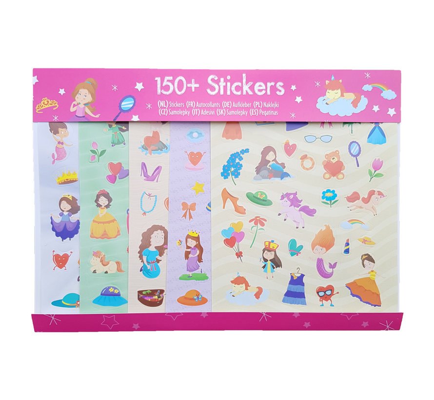 Sprookjes Stickers  +/- 150 stuks