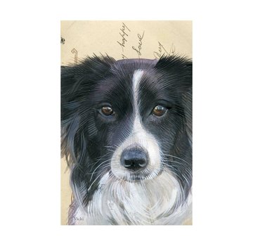Meander Luxe Kaart met envelop "Hond - Border Collie" 11,5x17,5cm
