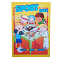 Sport sticker- , kleur- & doeboek 16 pagina's