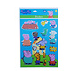 Pepa Pig "Oink" Stickerboek met glitters +/- 250 stickers