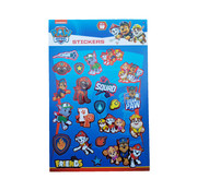 Paw Patrol "Squad" Stickerboek met glitters +/- 250 stickers