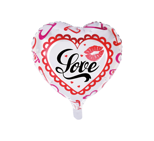 GN Folieballon "Love" 45x45 cm
