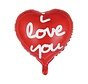 Folieballon "I love you red" 45x45 cm
