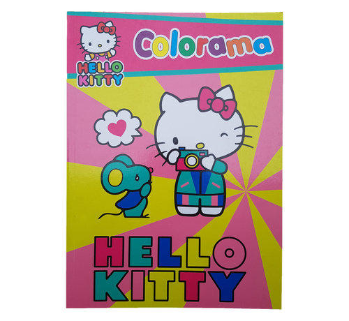 Hello Kitty "Foto's" Kleurboek +/- 48 kleurplaten