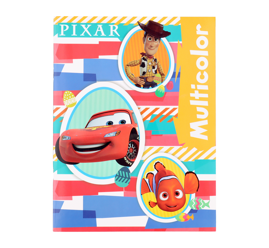 Disney "Pixar" Paas Kleurboek +/- 16 kleurplaten
