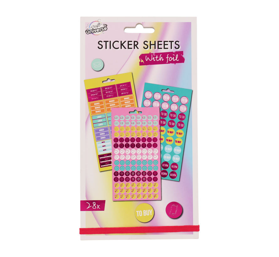 Stickerblok 28 vellen "To Buy"