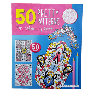 Dutchbook Zen kleurboek 50 kleurplaten "Pretty Patterns"