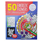 Zen kleurboek 50 kleurplaten "Fantastic Flowers"