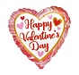 Standard Shape Folieballon Happy Valentine's Day 43 x 43 cm