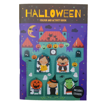 Wins-Holland B.V. Kleur- en Spelletjesboek Halloween