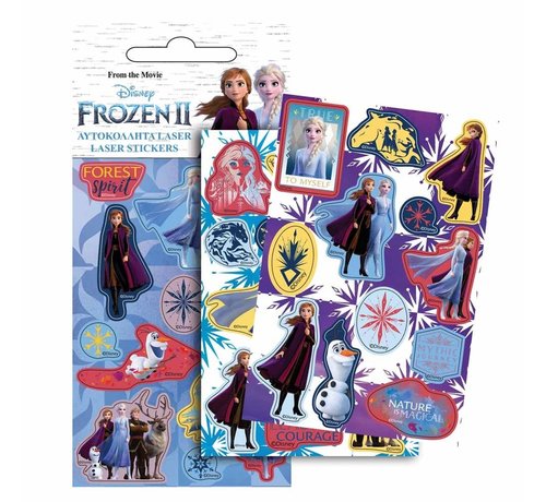 Disney Stickervel Frozen 3 stuks