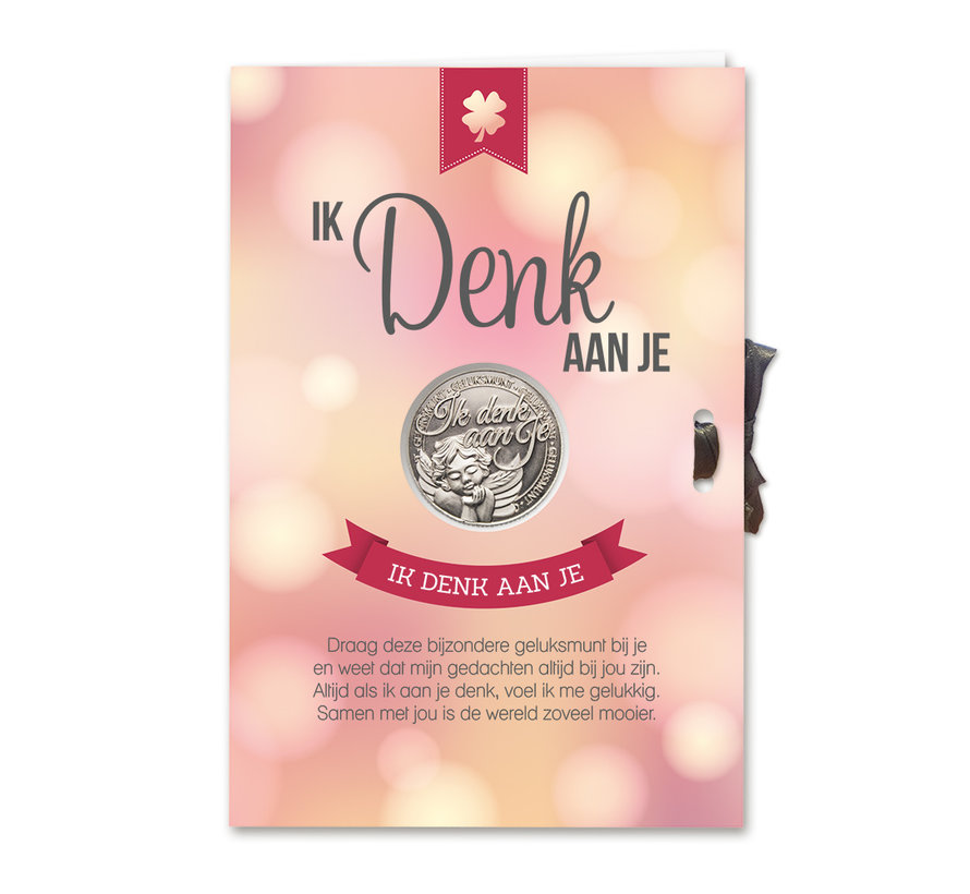 Geluksmunt Giftcard Ik denk aan je