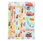 Paas stickervellen 8 stuks "Cars"