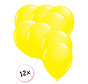 Ballonnen Neon Geel 12 stuks 25 cm