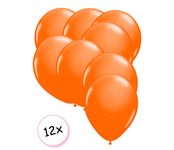 Joni's Glow-Shop Ballonnen Neon Oranje 12 stuks 25 cm