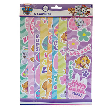 Joni's Winkel Paas stickervellen 8 stuks "Paw patrol Roze"