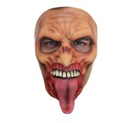 Ghoulish productions Masker Zombie Tongue voor volwassenen