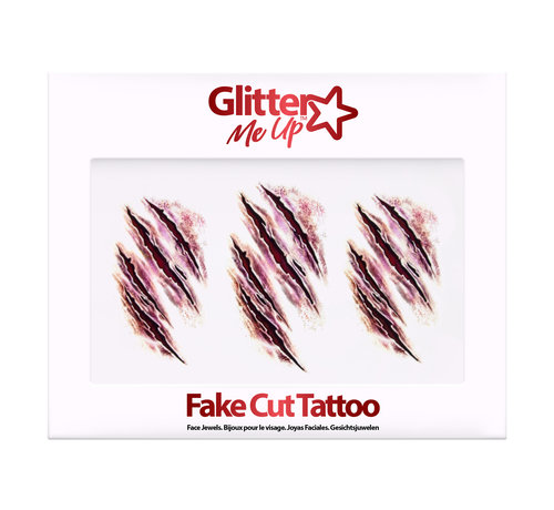 PaintGlow Sticker Tattoo "Fake Cut"