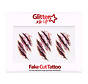 Sticker Tattoo "Fake Cut"