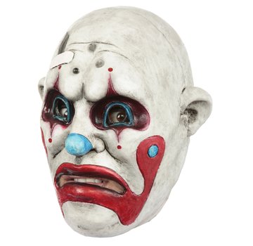 Ghoulish productions Masker Clown Gang Tex voor volwassenen + Fake bloed