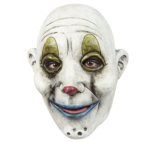 Ghoulish productions Masker Clown Gang Tiger voor volwassenen + Fake bloed