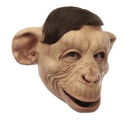 Ghoulish productions Masker Chimpanseeansee voor volwassenen + Fake bloed