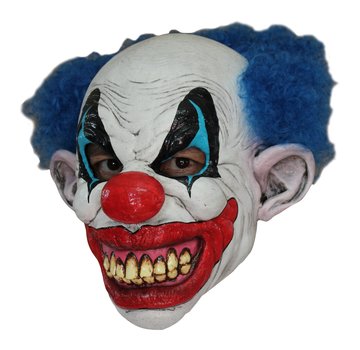 Ghoulish productions Masker Puddles the Clown voor volwassenen + Fake bloed