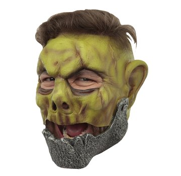 Ghoulish productions Masker Metal Jaw Monster voor volwassenen + Fake bloed