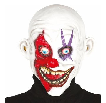 Fiestas Guirca Masker Scary Clown voor volwassenen