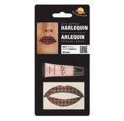 Fiestas Guirca Lip Tattoo "Harlequin"