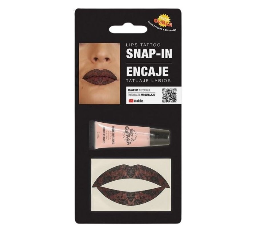 Lip Tattoo "Snap-In"