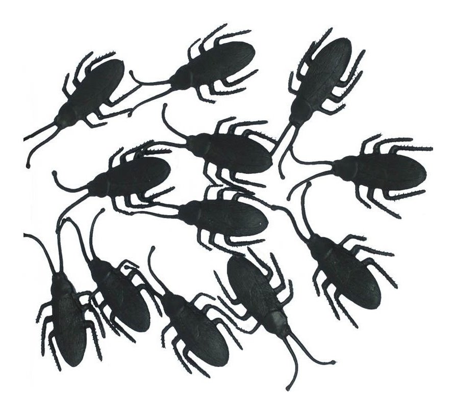 Beestjes - kakkerlaken 10 stuks 7 cm