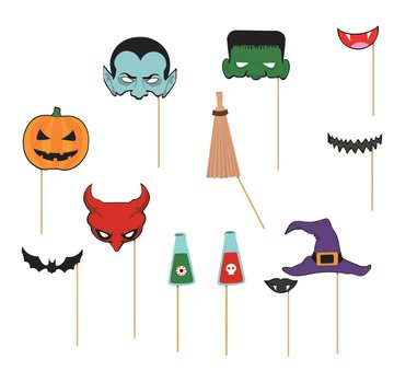 Joni's Winkel Photo Props Halloween 12 stuks