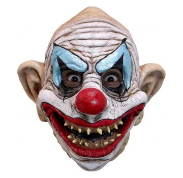 Ghoulish productions Masker Kinky Clownn voor volwassenen + Fake bloed