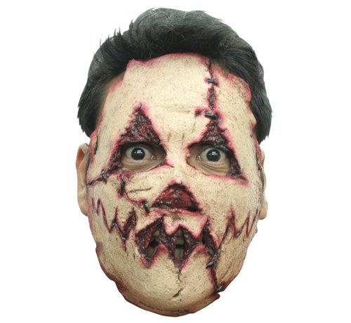 Ghoulish productions Masker Serial Killer 21 voor volwassenen + Fake bloed